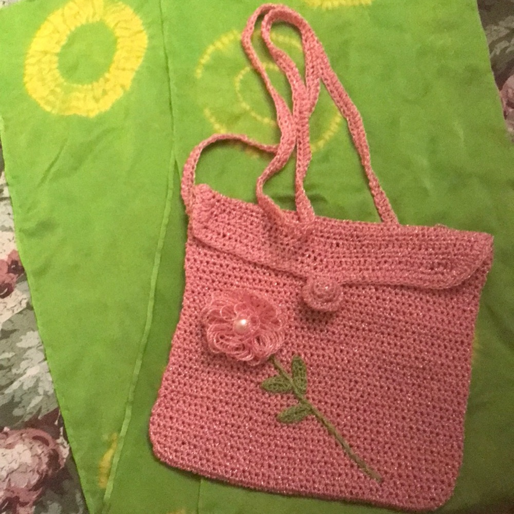 Beautiful handmade crochet 🧶 purse